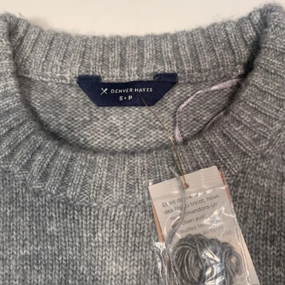 Denver Hayes Extreme 2.0 Grey Crewneck Sweater NWT Small - Picture 3 of 9